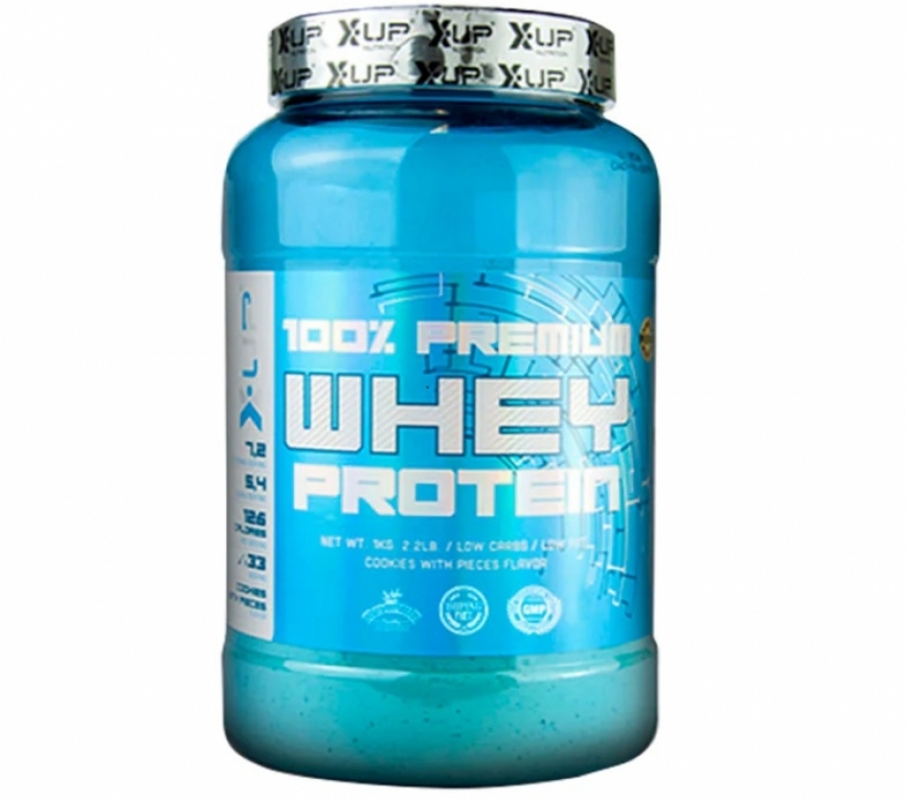 100% WHEY PROTEIN FRESA 1KG X-UP - Foto 1/4