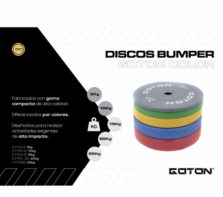 DISCOS BUMPER COLOR GOTON GT1113