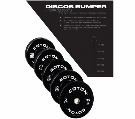 DISCOS BUMPER GOTON NEGROS GT1112