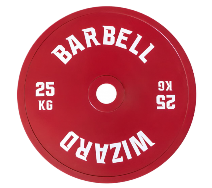 DISCOS CALIBRADOS DE ACERO BARBELL WIZARD BW1110 - Foto 2/7