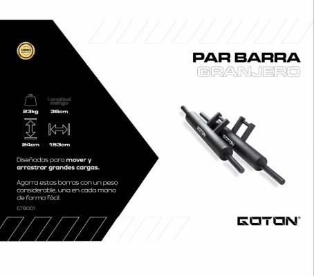 BARRA GRANJERO STRONGMAN GOTON GT8001