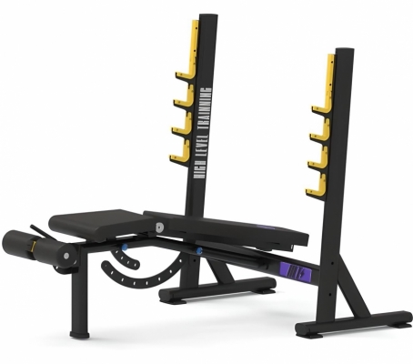 BANCO PRESS DE PECHO MULTIPOSICION (PLANO-INCLINADO-DECLINADO) 