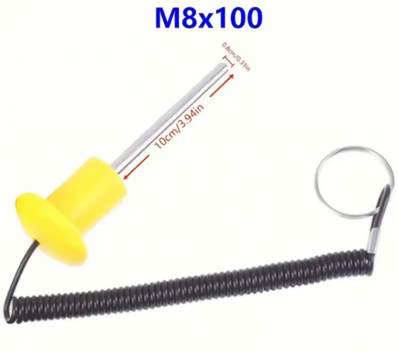 SELECTOR PESO MÁQUINAS DE PLACAS MAGNÉTICO AMARILLO VS-SAT-SLCT10X08 - Foto 3/3